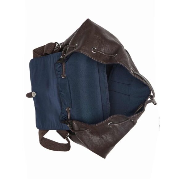 Cole Haan Pebbled Leather Backpack, Brown NWT - Picture 4 of 4